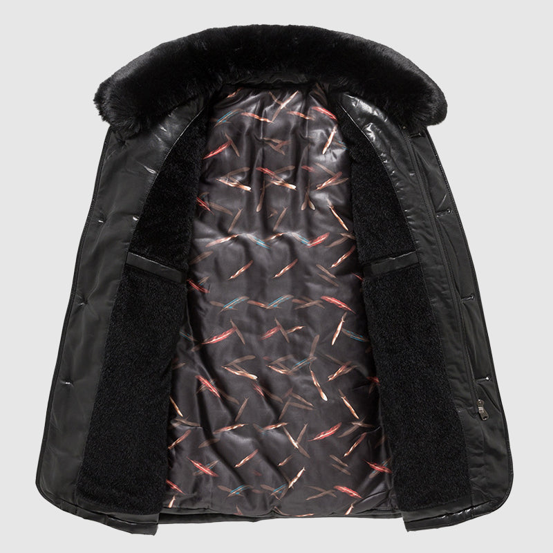 Aslova™ Sophistique Leather Jacket