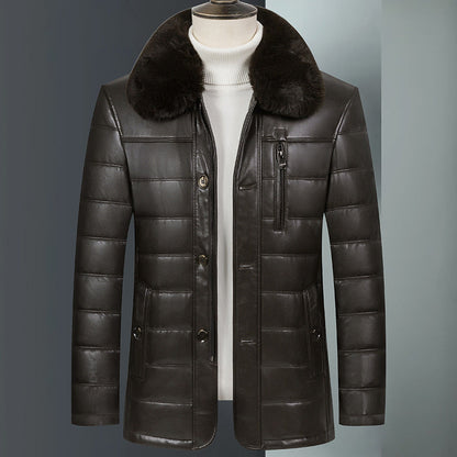 Aslova™ Sophistique Leather Jacket